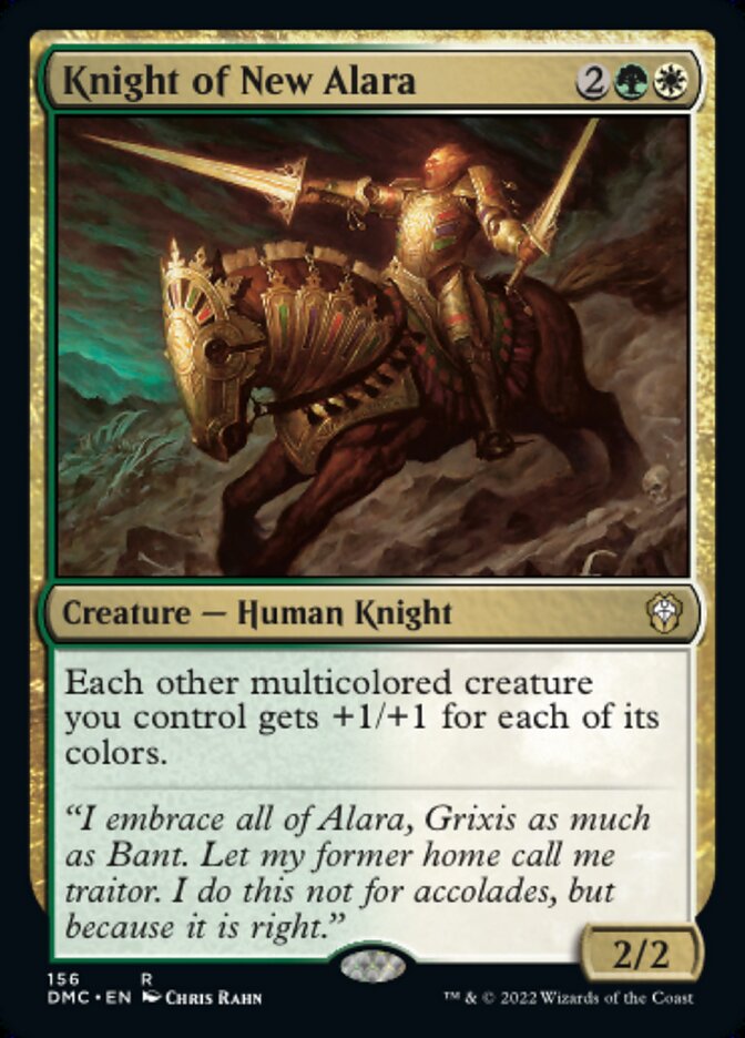 Knight of New Alara - Dominaria United Commander (DMC)