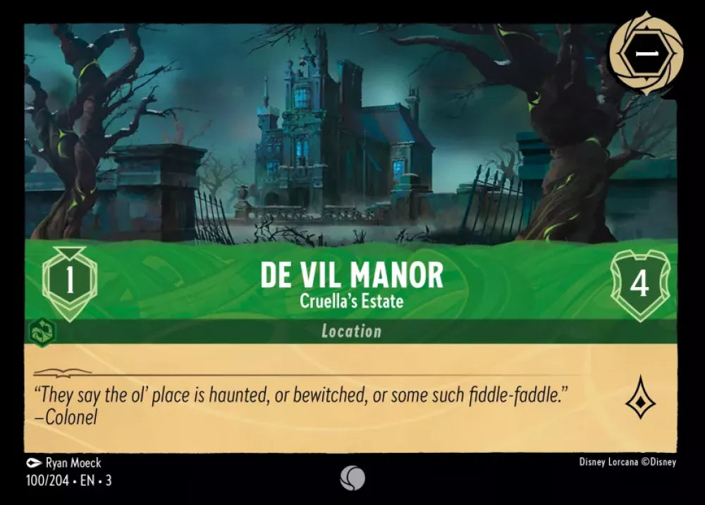De Vil Manor - Cruella's Estate - [Foil] Into the Inklands (3)