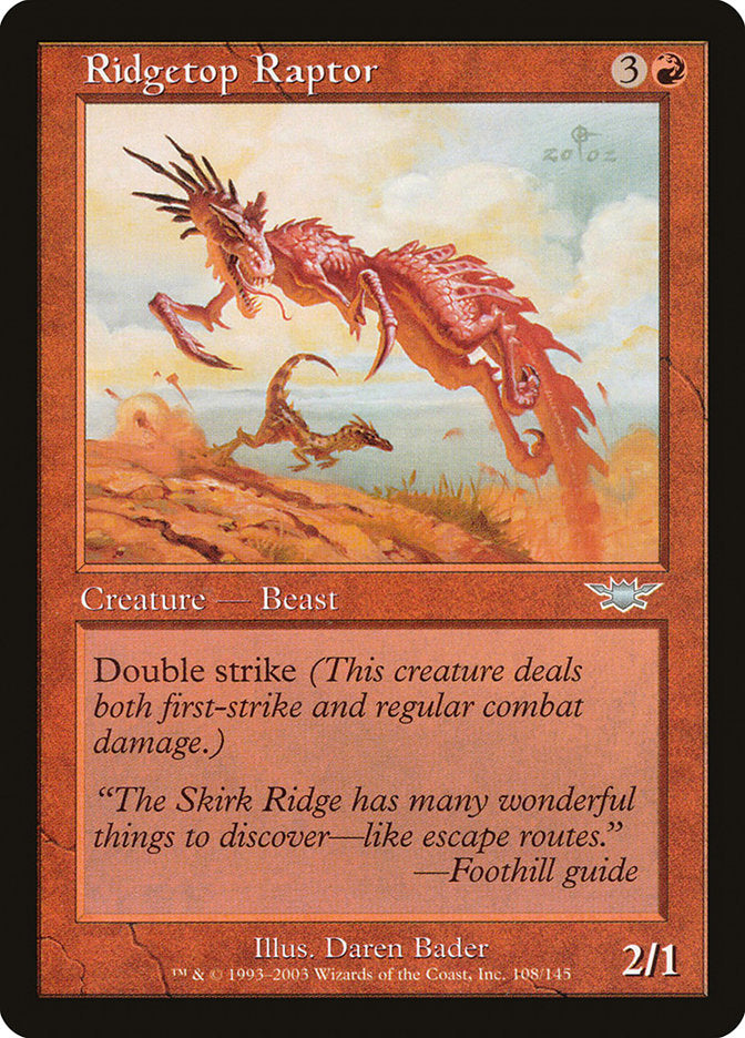 Ridgetop Raptor - [Foil] Legions (LGN)
