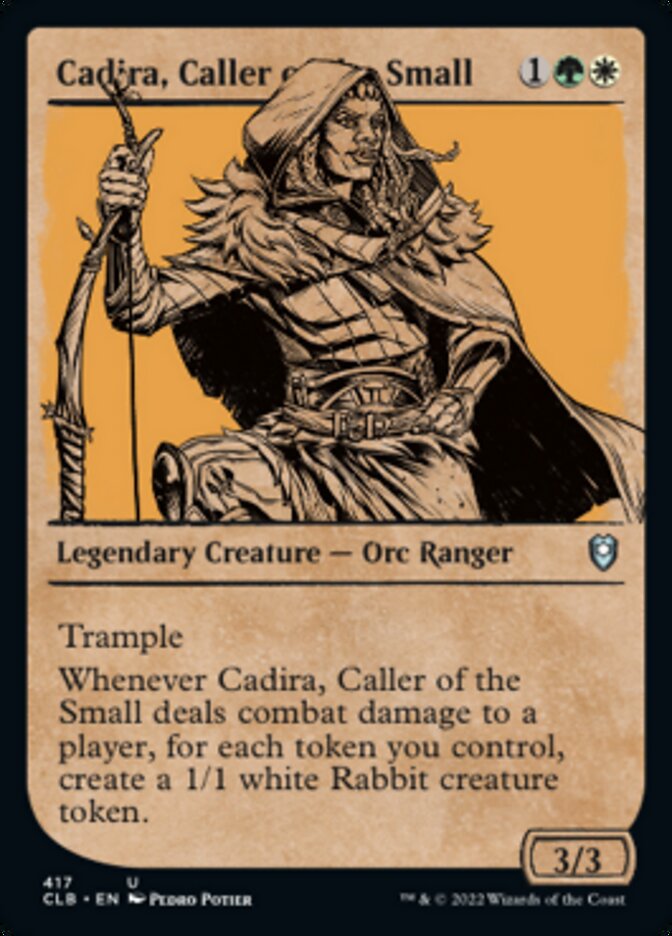 Cadira, Caller of the Small - [Foil, Showcase] Commander Legends: Battle for Baldur's Gate (CLB)