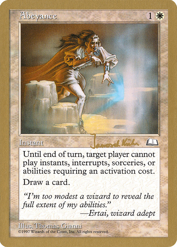 Abeyance - World Championship Decks 1997 (WC97)