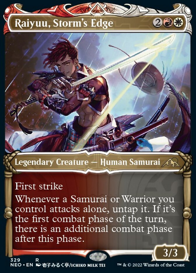 Raiyuu, Storm's Edge - [Showcase] Kamigawa: Neon Dynasty (NEO)