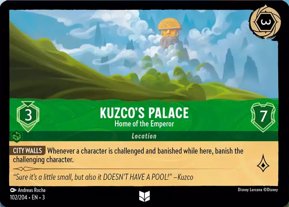 Kuzco's Palace - Home of the Emperor - [Foil] Into the Inklands (3)