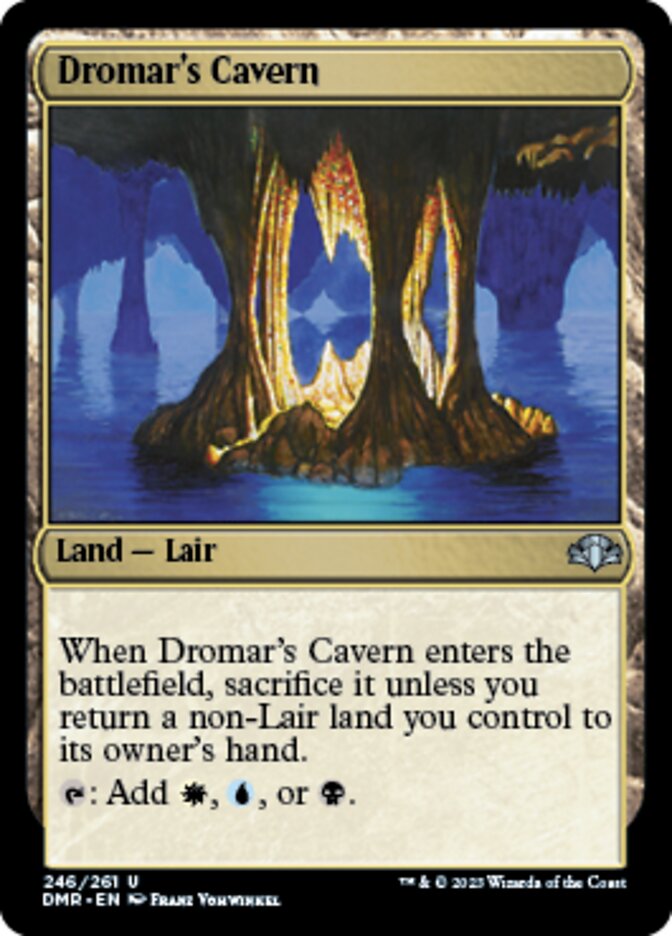 Dromar's Cavern - [Foil] Dominaria Remastered (DMR)