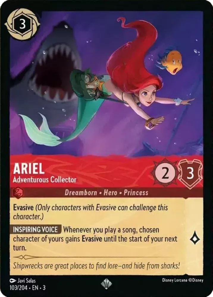 Ariel - Adventurous Collector - [Foil] Into the Inklands (3)