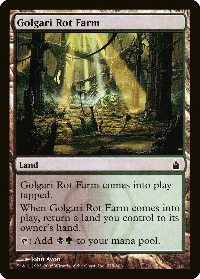 Golgari Rot Farm - [Foil] Ravnica: City of Guilds (RAV)