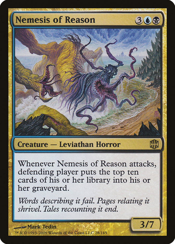 Nemesis of Reason - [Foil] Alara Reborn (ARB)