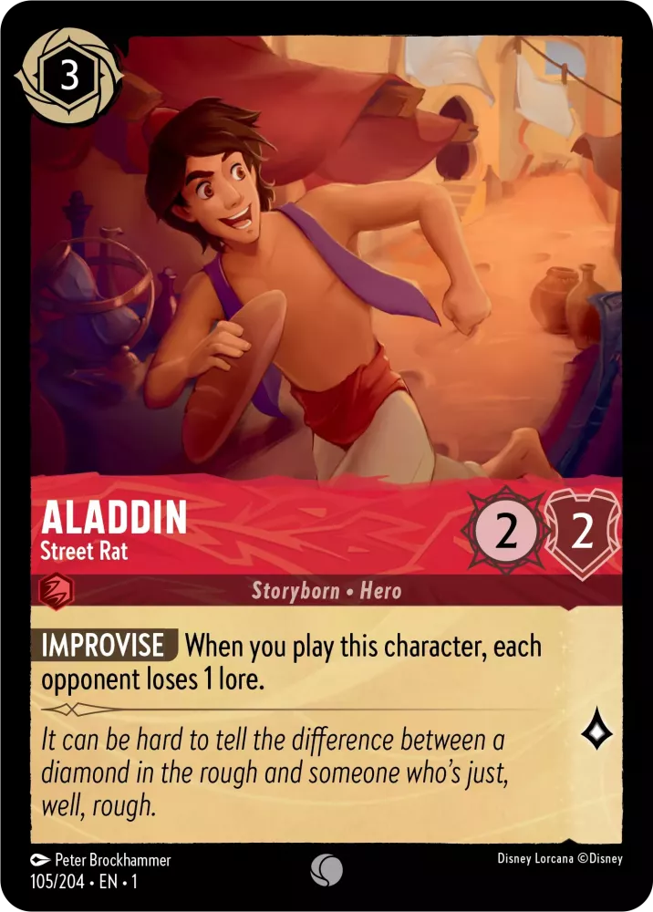 Aladdin - Street Rat - [Foil] The First Chapter (1)