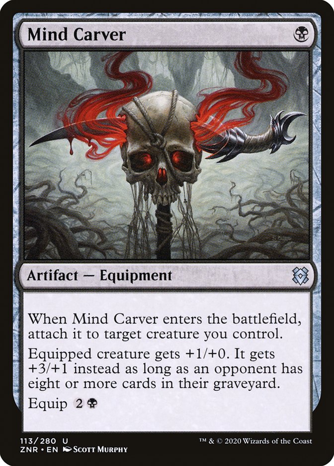 Mind Carver - [Foil] Zendikar Rising (ZNR)