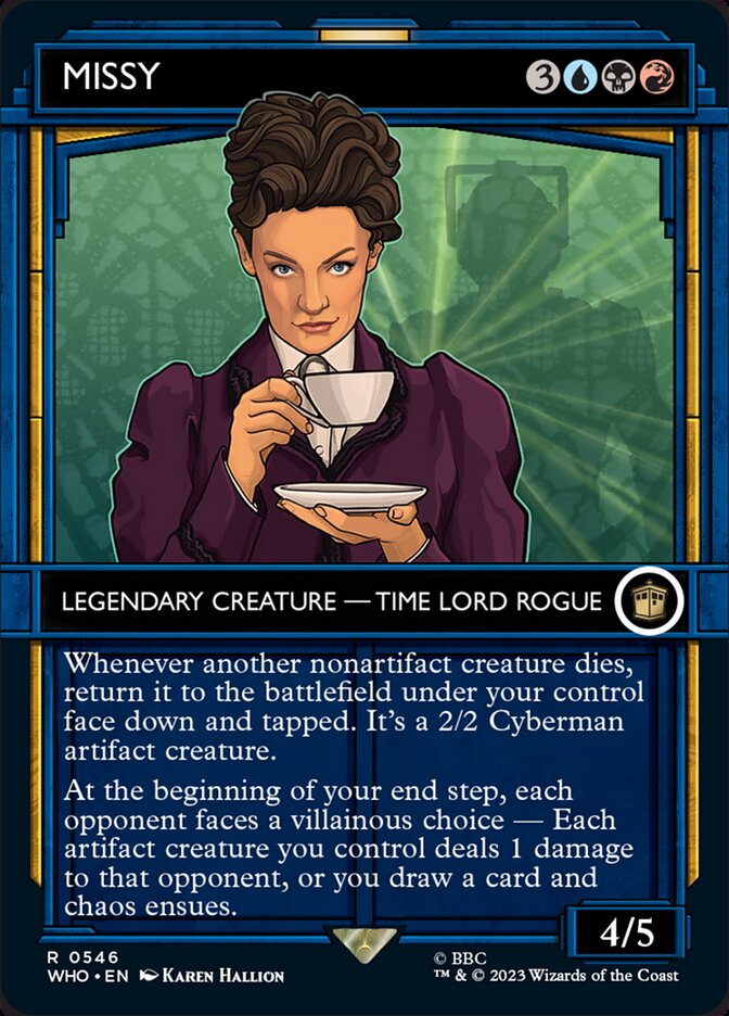 Missy - [Foil, Showcase] Doctor Who (WHO)