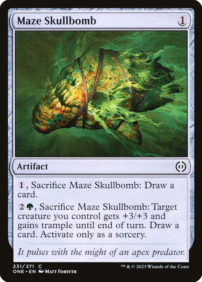 Maze Skullbomb - Phyrexia: All Will Be One (ONE)