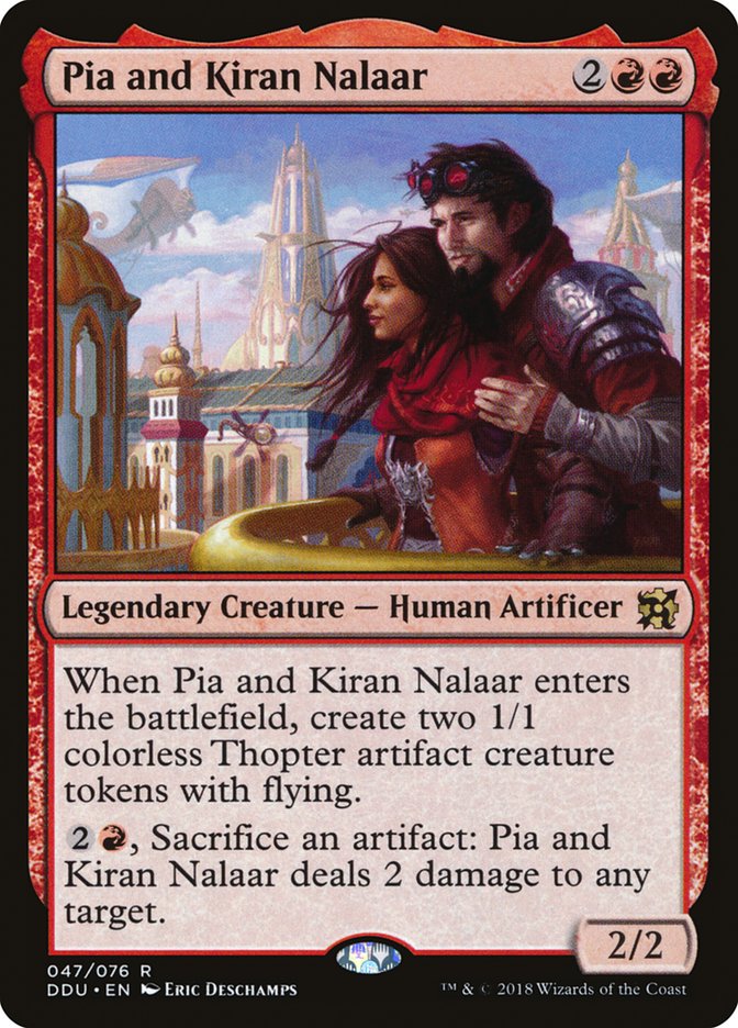 Pia and Kiran Nalaar - Duel Decks: Elves vs. Inventors (DDU)