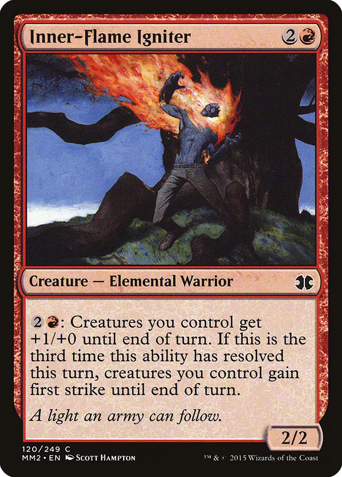Inner-Flame Igniter - [Foil] Modern Masters 2015 (MM2)