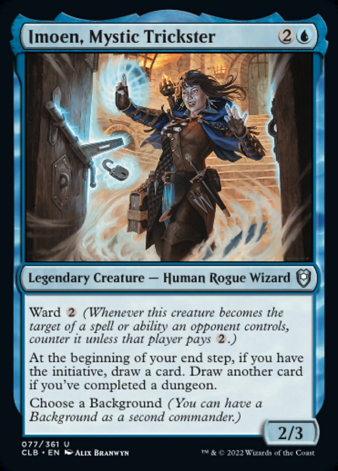 Imoen, Mystic Trickster - [Foil] Commander Legends: Battle for Baldur's Gate (CLB)