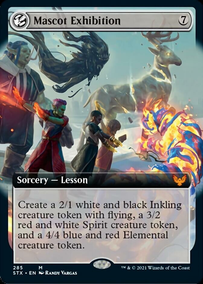 Mascot Exhibition - [Foil, Extended Art] Strixhaven: School of Mages (STX)