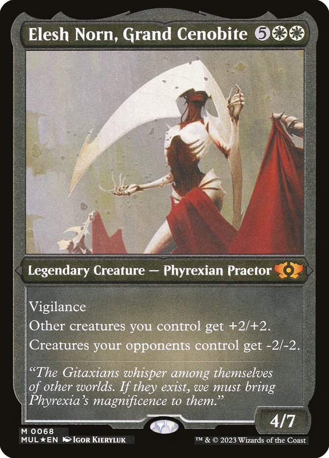 Elesh Norn, Grand Cenobite - [Etched Foil] Multiverse Legends (MUL)