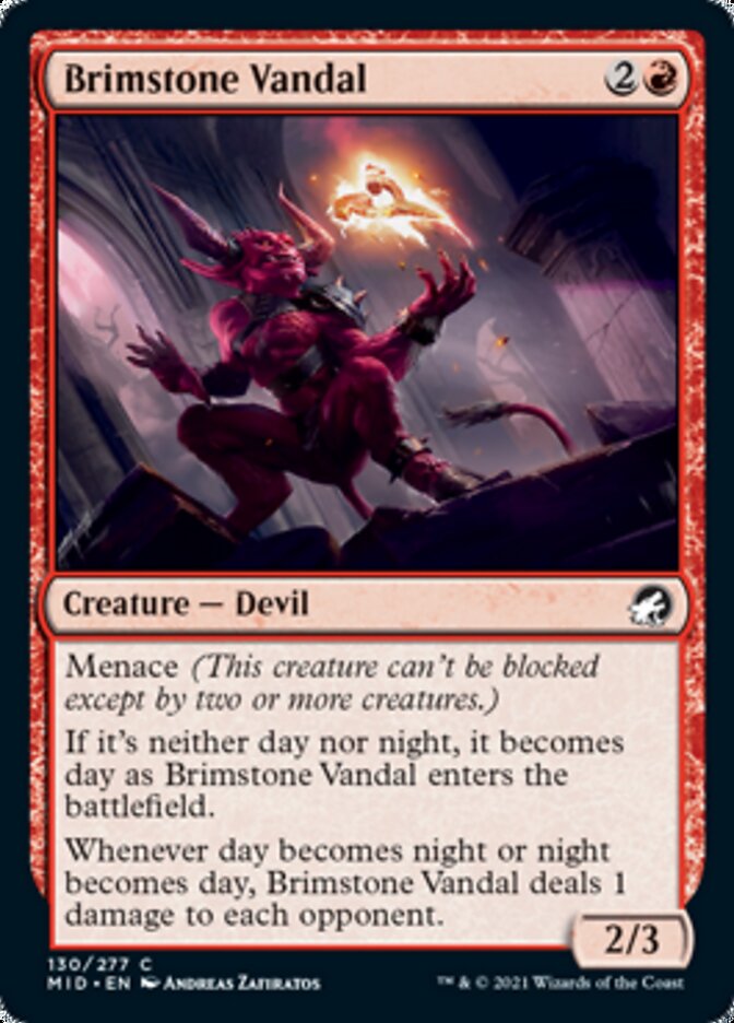 Brimstone Vandal - [Foil] Innistrad: Midnight Hunt (MID)