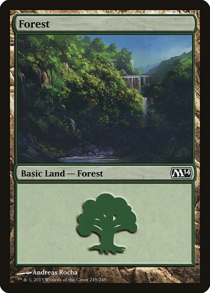 Forest (249) - Magic 2014 (M14)