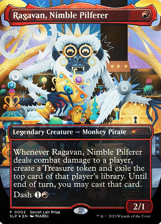 Ragavan, Nimble Pilferer - [Foil, Promo] Secret Lair Showdown (SLP)