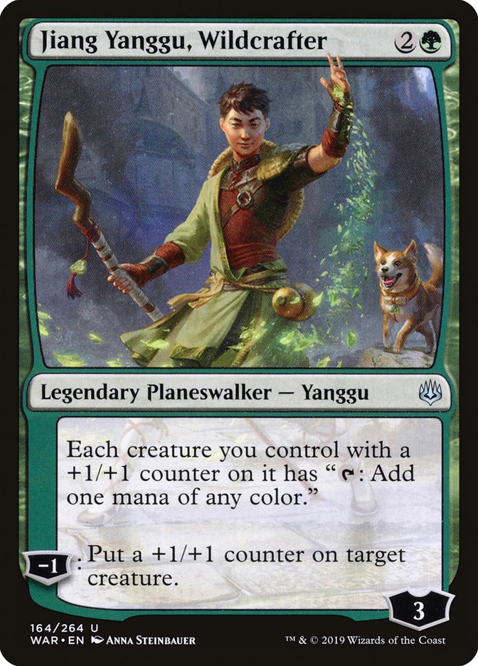 Jiang Yanggu, Wildcrafter - [Foil] War of the Spark (WAR)