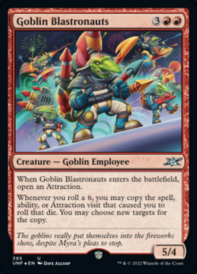 Goblin Blastronauts - [Galaxy Foil] Unfinity (UNF)