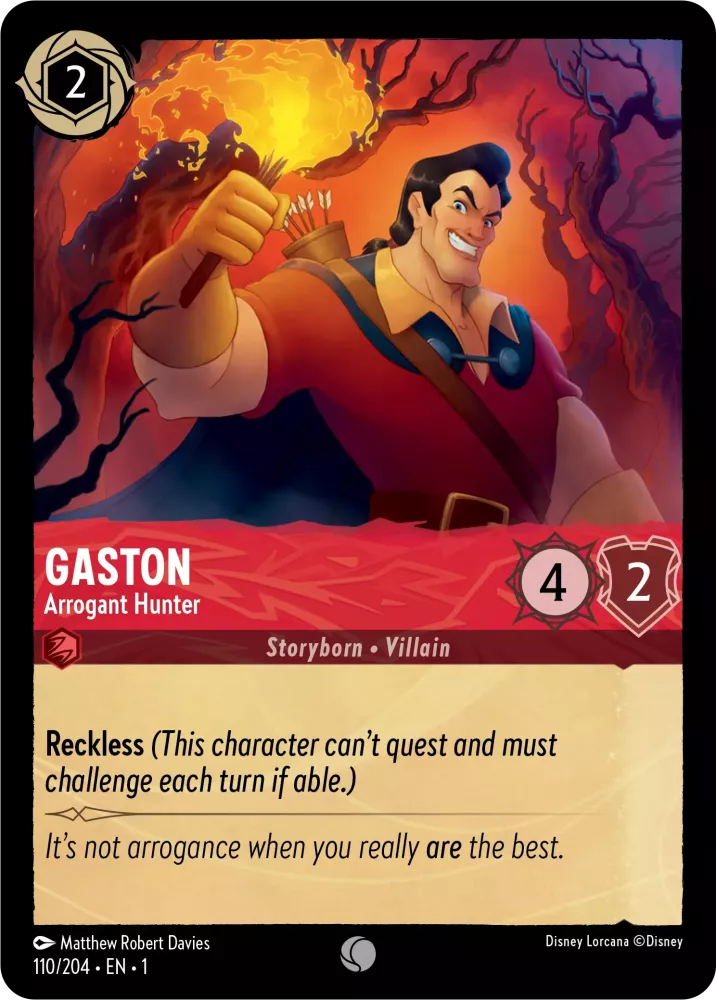 Gaston - Arrogant Hunter - [Foil] The First Chapter (1)