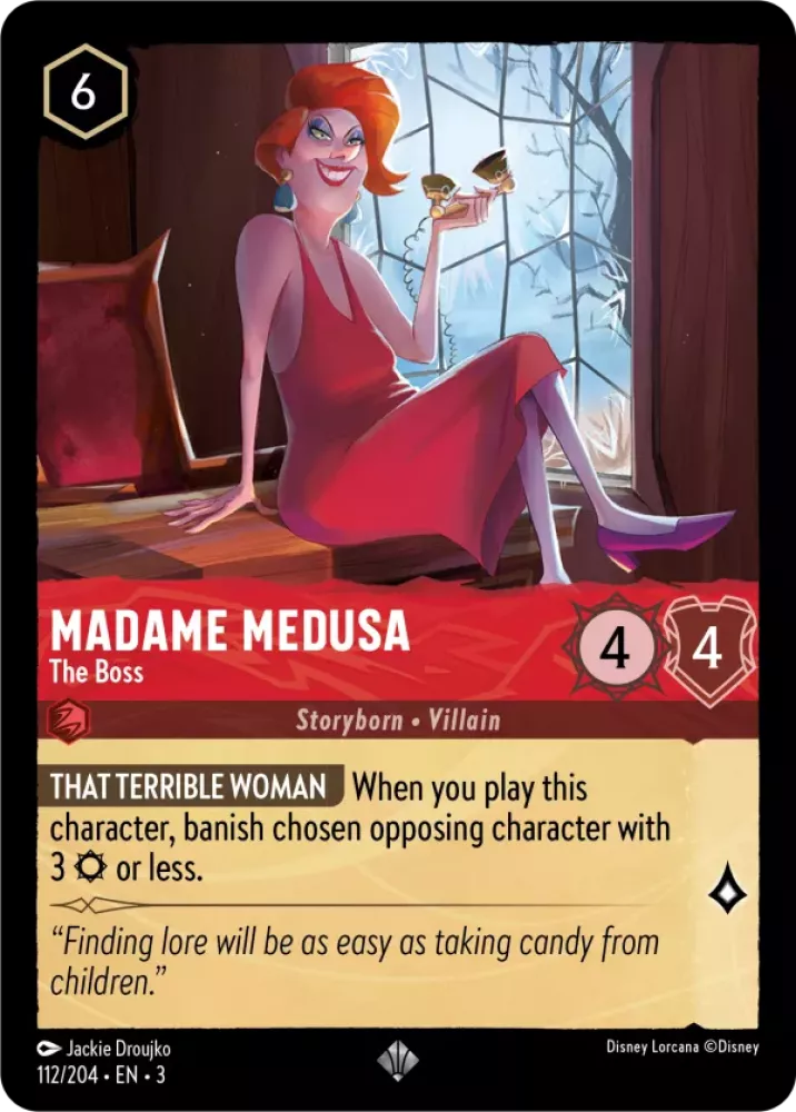 Madame Medusa - The Boss - [Foil] Into the Inklands (3)