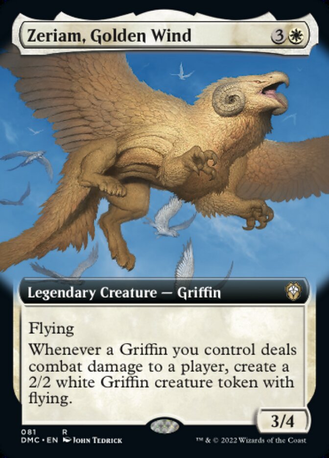 Zeriam, Golden Wind - [Extended Art] Dominaria United Commander (DMC)