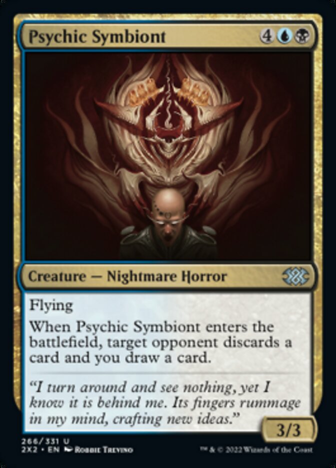 Psychic Symbiont - [Foil] Double Masters 2022 (2X2)
