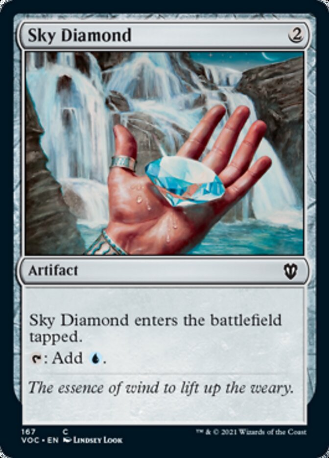 Sky Diamond - [Foil] Crimson Vow Commander (VOC)