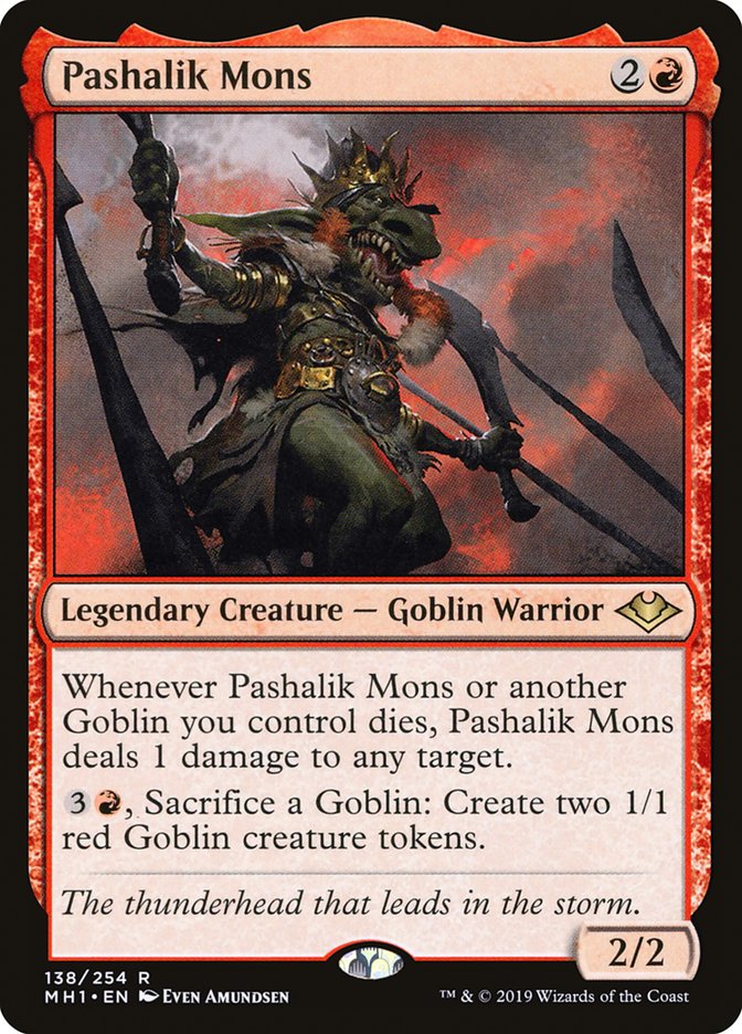 Pashalik Mons - [Foil] Modern Horizons (MH1)