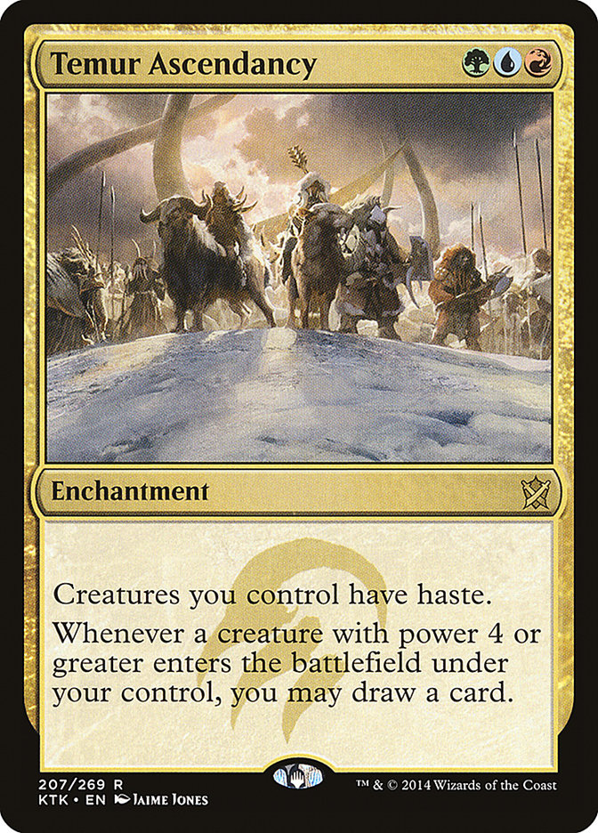 Temur Ascendancy - [Foil] Khans of Tarkir (KTK)