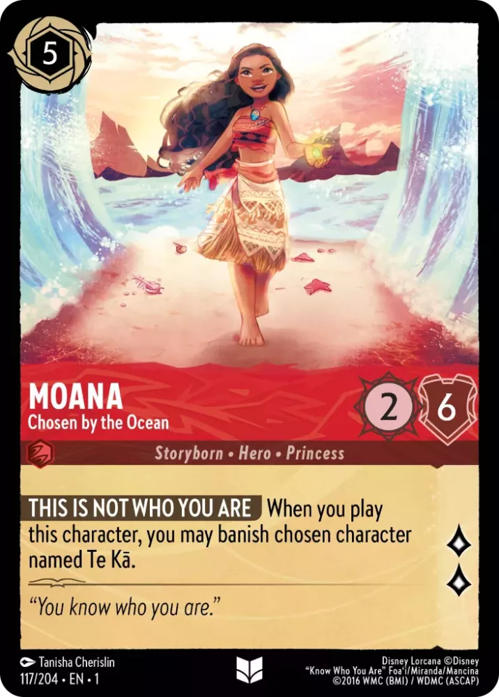 Moana - Chosen by the Ocean - [Foil] The First Chapter (1)