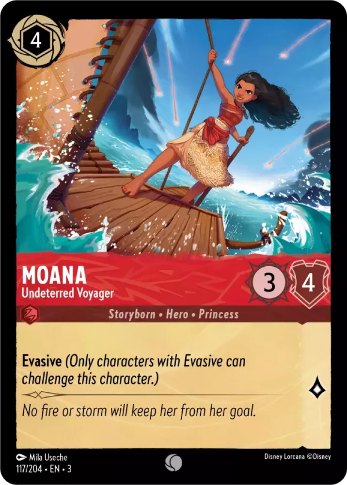 Moana - Undeterred Voyager - [Foil] Into the Inklands (3)