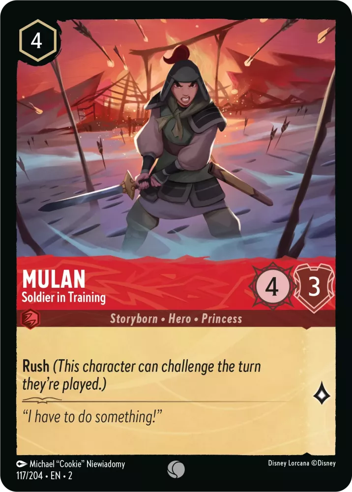 Mulan - Soldier in Training - Rise of the Floodborn (2)