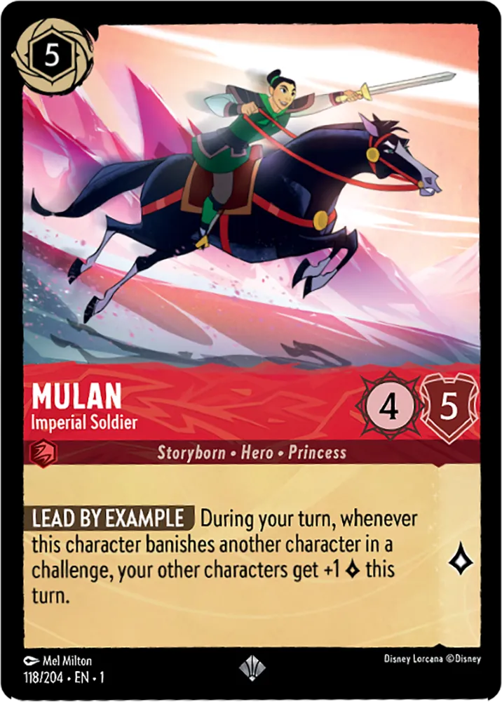 Mulan - Imperial Soldier - [Foil] The First Chapter (1)