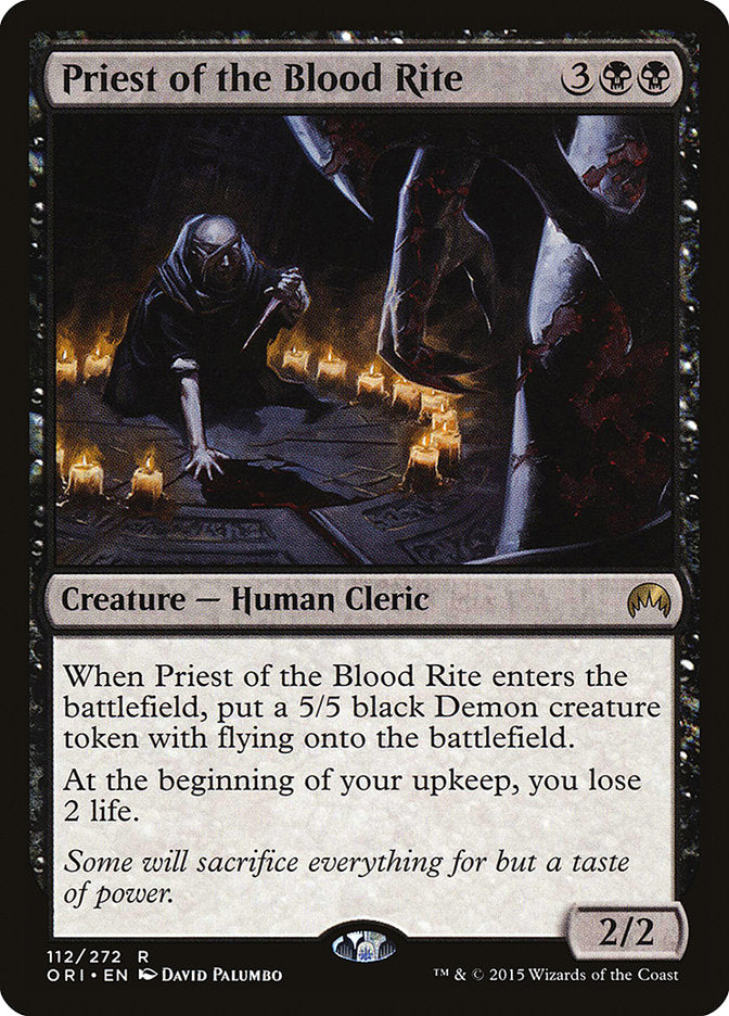 Priest of the Blood Rite - [Foil] Magic Origins (ORI)