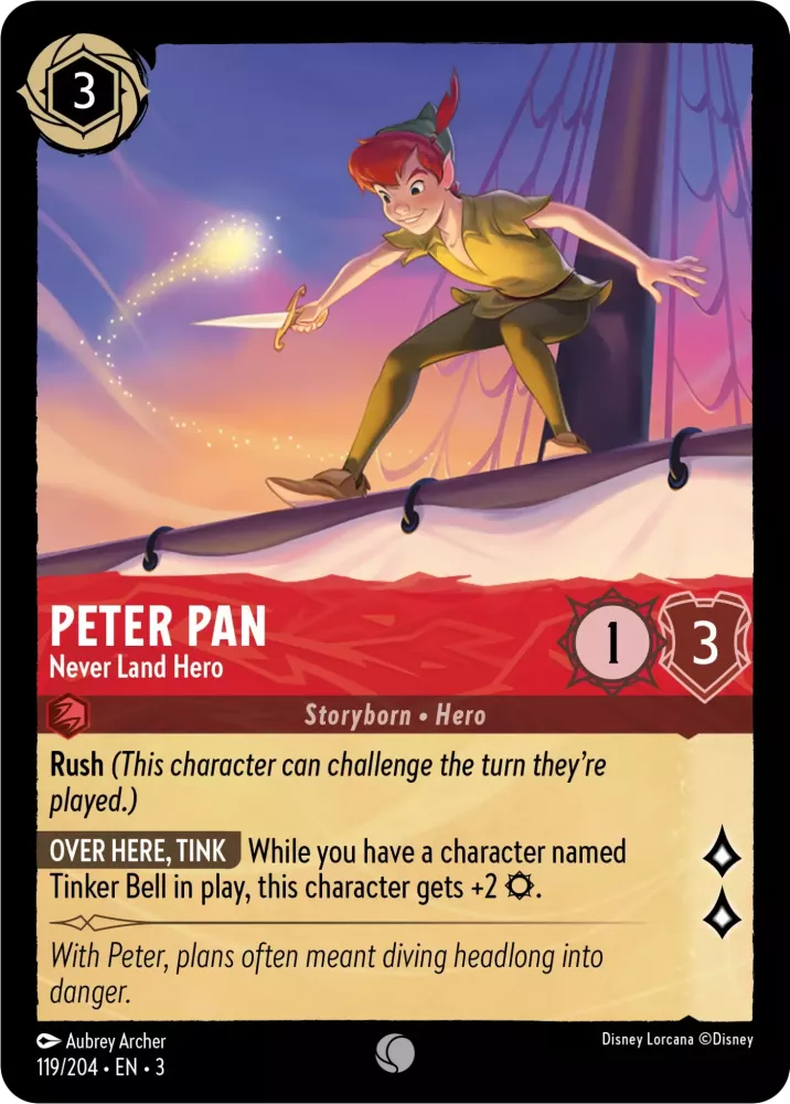 Peter Pan - Never Land Hero - [Foil] Into the Inklands (3)