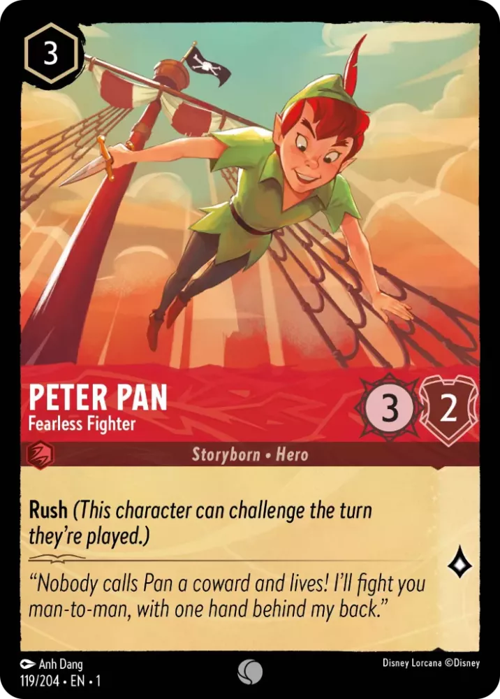 Peter Pan - Fearless Fighter - [Foil] The First Chapter (1)