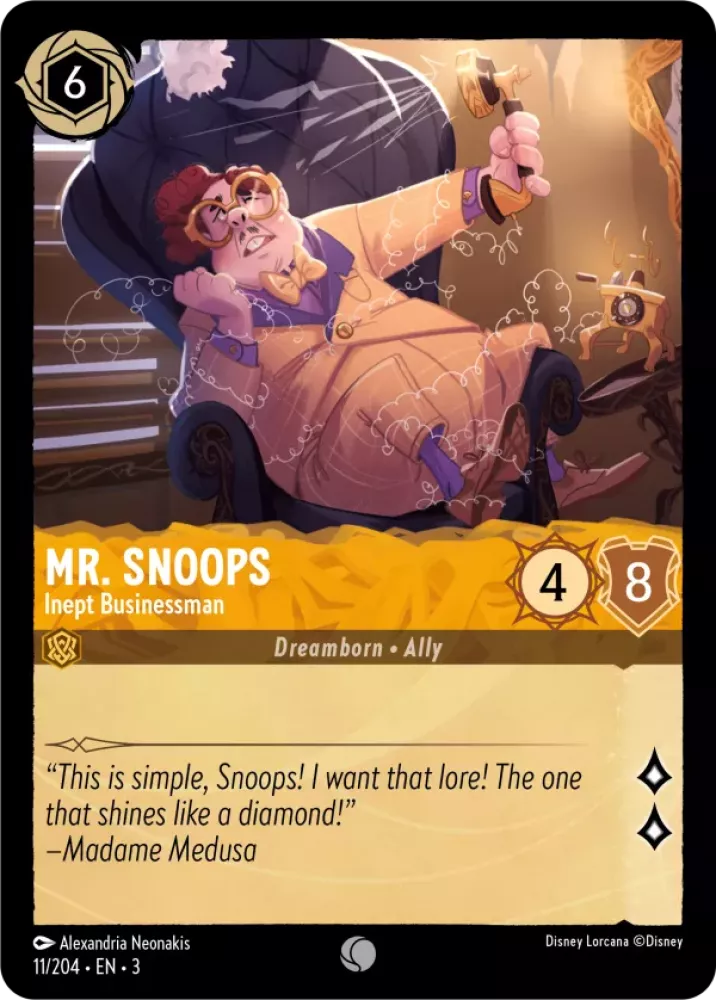 Mr. Snoops - Inept Businessman - [Foil] Into the Inklands (3)
