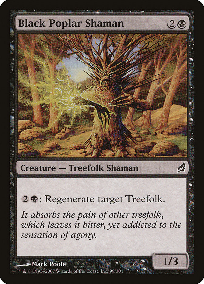 Black Poplar Shaman - [Foil] Lorwyn (LRW)