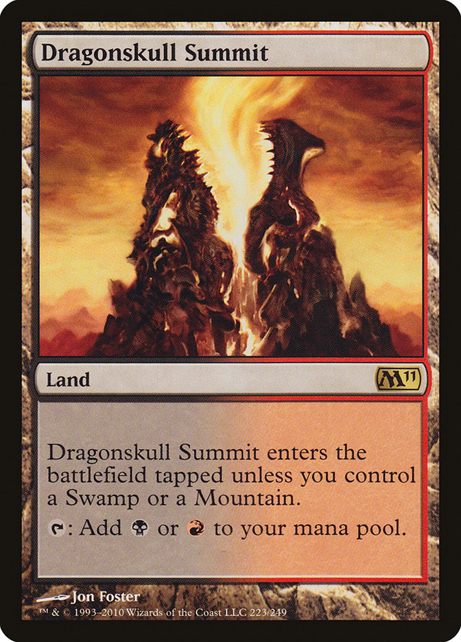 Dragonskull Summit - [Foil] Magic 2011 (M11)