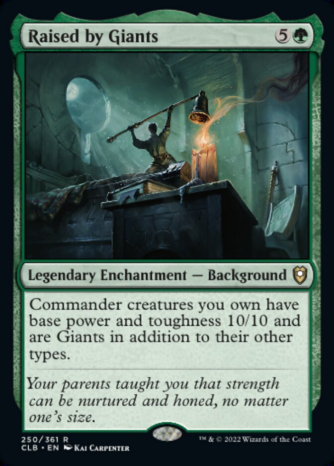 Raised by Giants - [Foil] Commander Legends: Battle for Baldur's Gate (CLB)