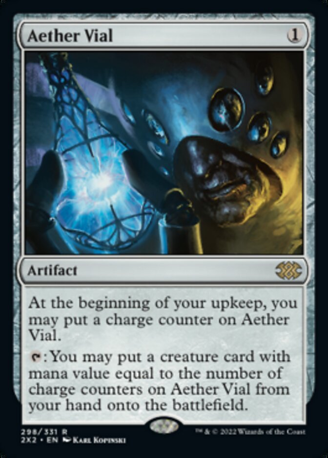 Aether Vial - [Foil] Double Masters 2022 (2X2)
