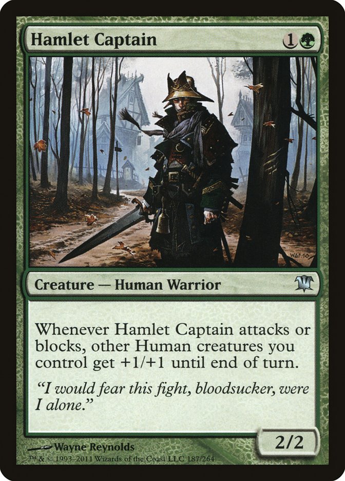 Hamlet Captain - [Foil] Innistrad (ISD)