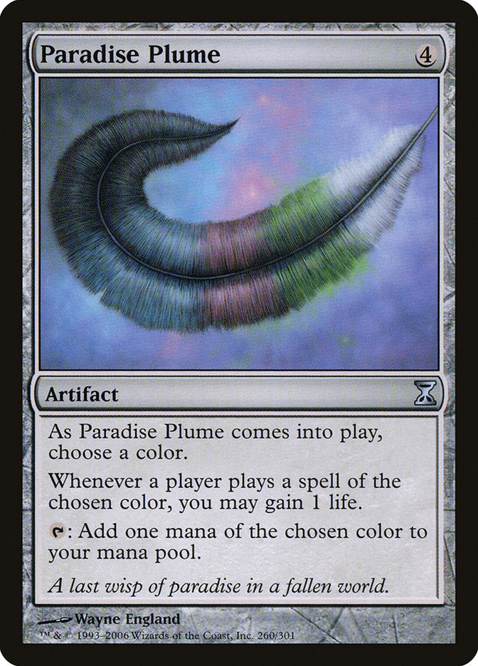 Paradise Plume - [Foil] Time Spiral (TSP)