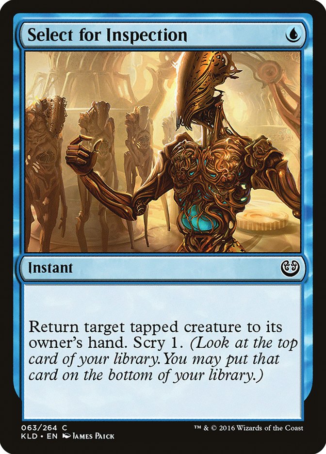 Select for Inspection - [Foil] Kaladesh (KLD)