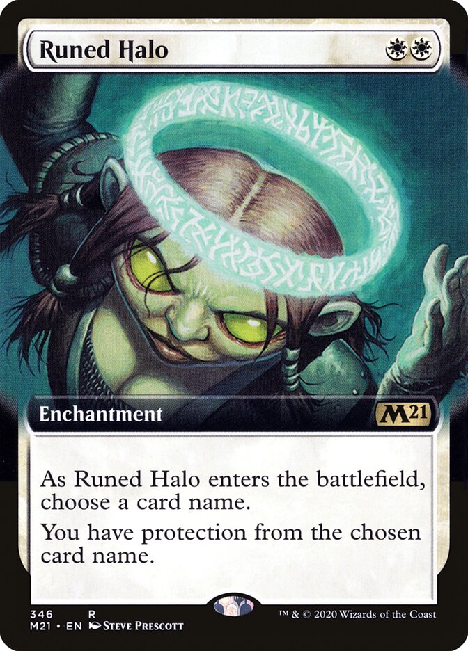 Runed Halo - [Extended Art] Core Set 2021 (M21)