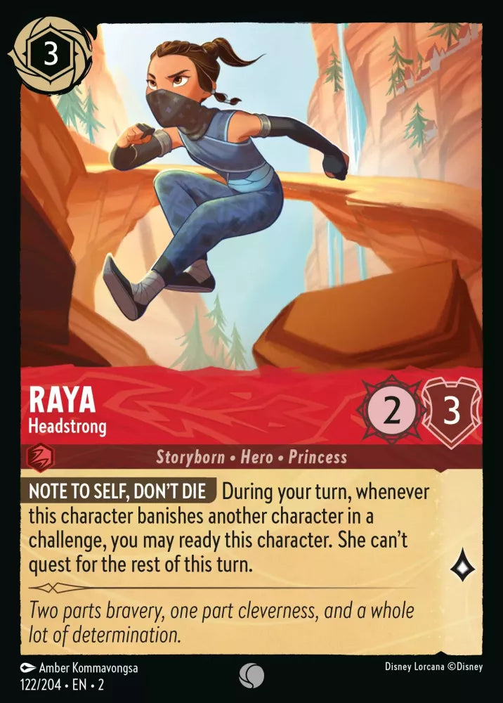 Raya - Headstrong - [Foil] Rise of the Floodborn (2)