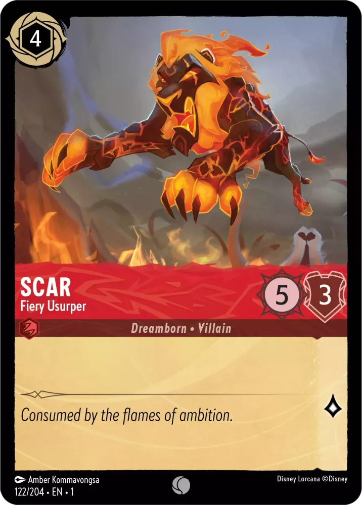 Scar - Fiery Usurper - [Foil] The First Chapter (1)